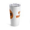 Flannel & Flame Tumbler 20oz - Orange Logo - Image 2