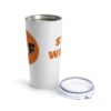 Flannel & Flame Tumbler 20oz - Orange Logo - Image 5