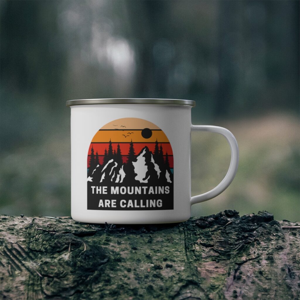Mountain Call - Enamel Camp Cup