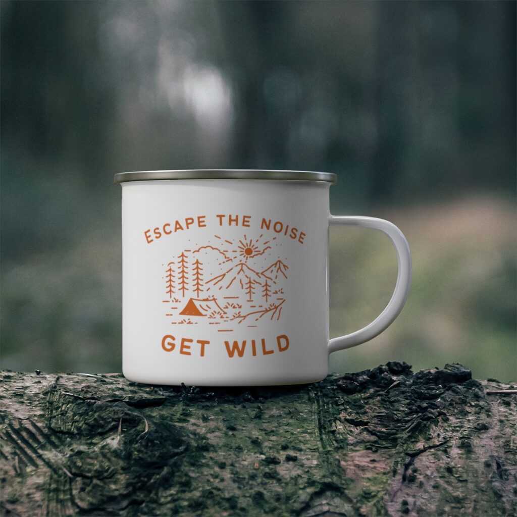 Escape the Noise - Enamel Camp Cup
