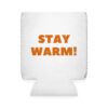 Flannel & Flame - Can Cooler Sleeve - Orange - Image 2