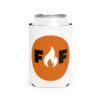 Flannel & Flame - Can Cooler Sleeve - Orange - Image 3