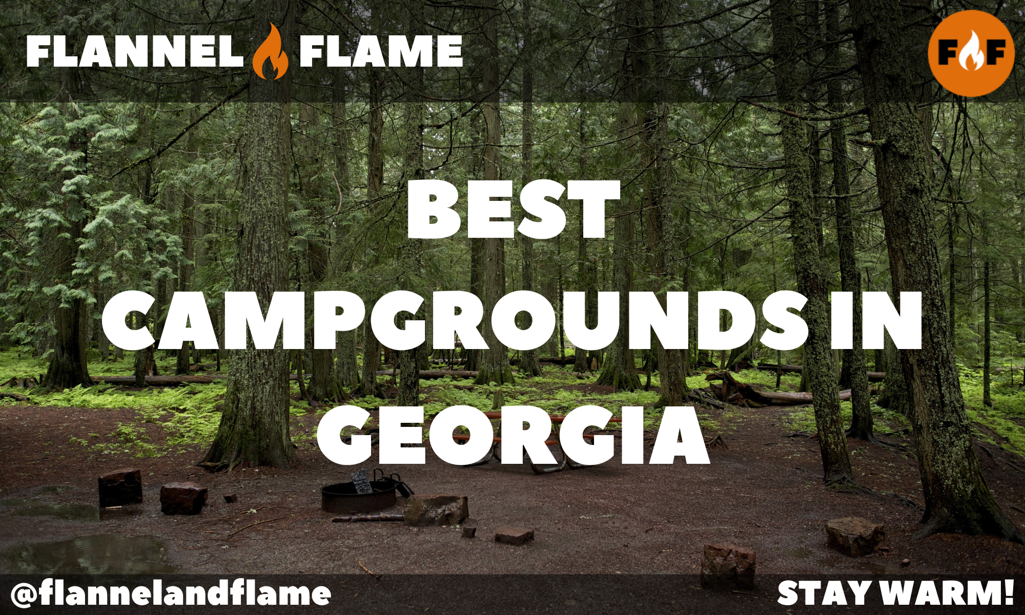 Featured image - Best Campgrounds in Georgia