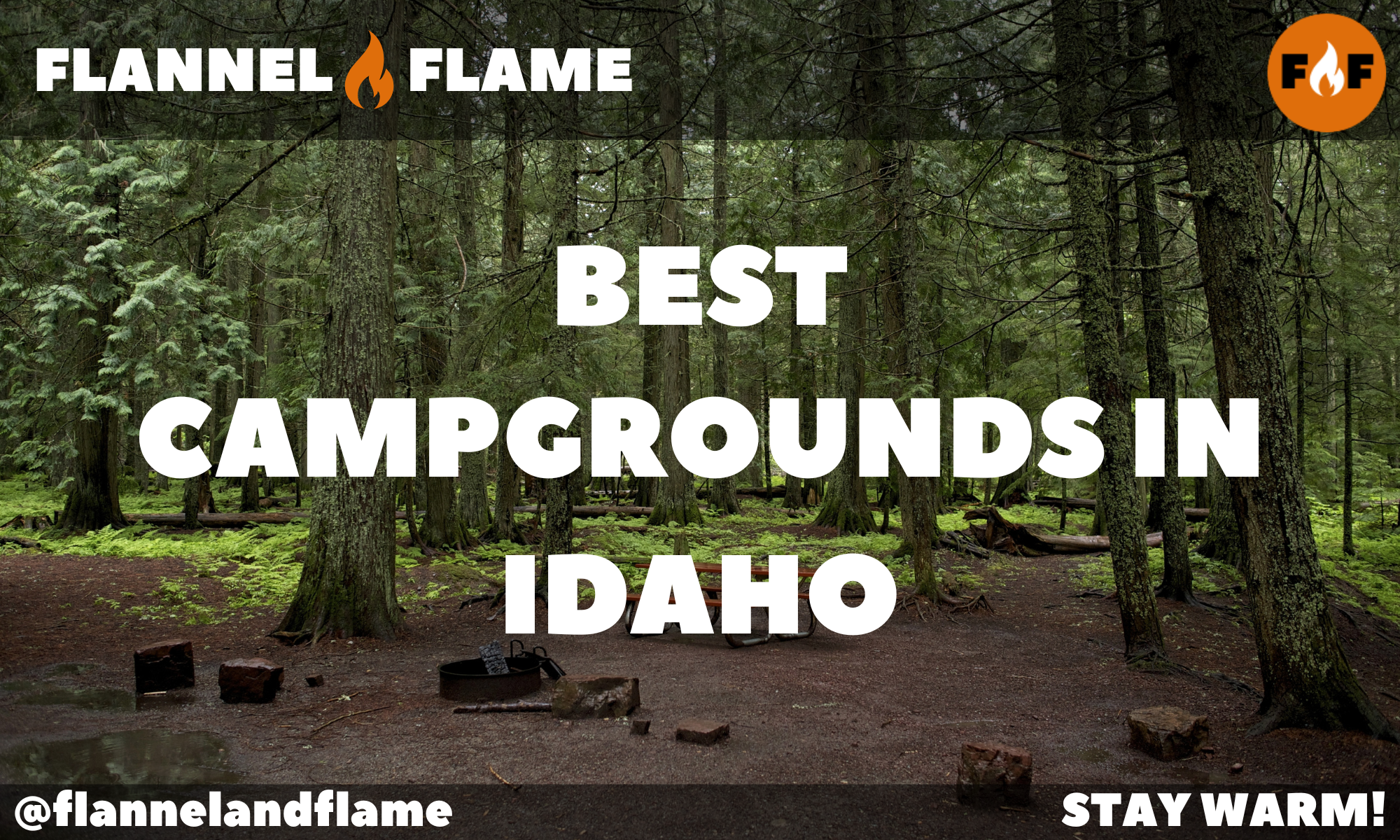 Featured image - Best Campgrounds in Idaho